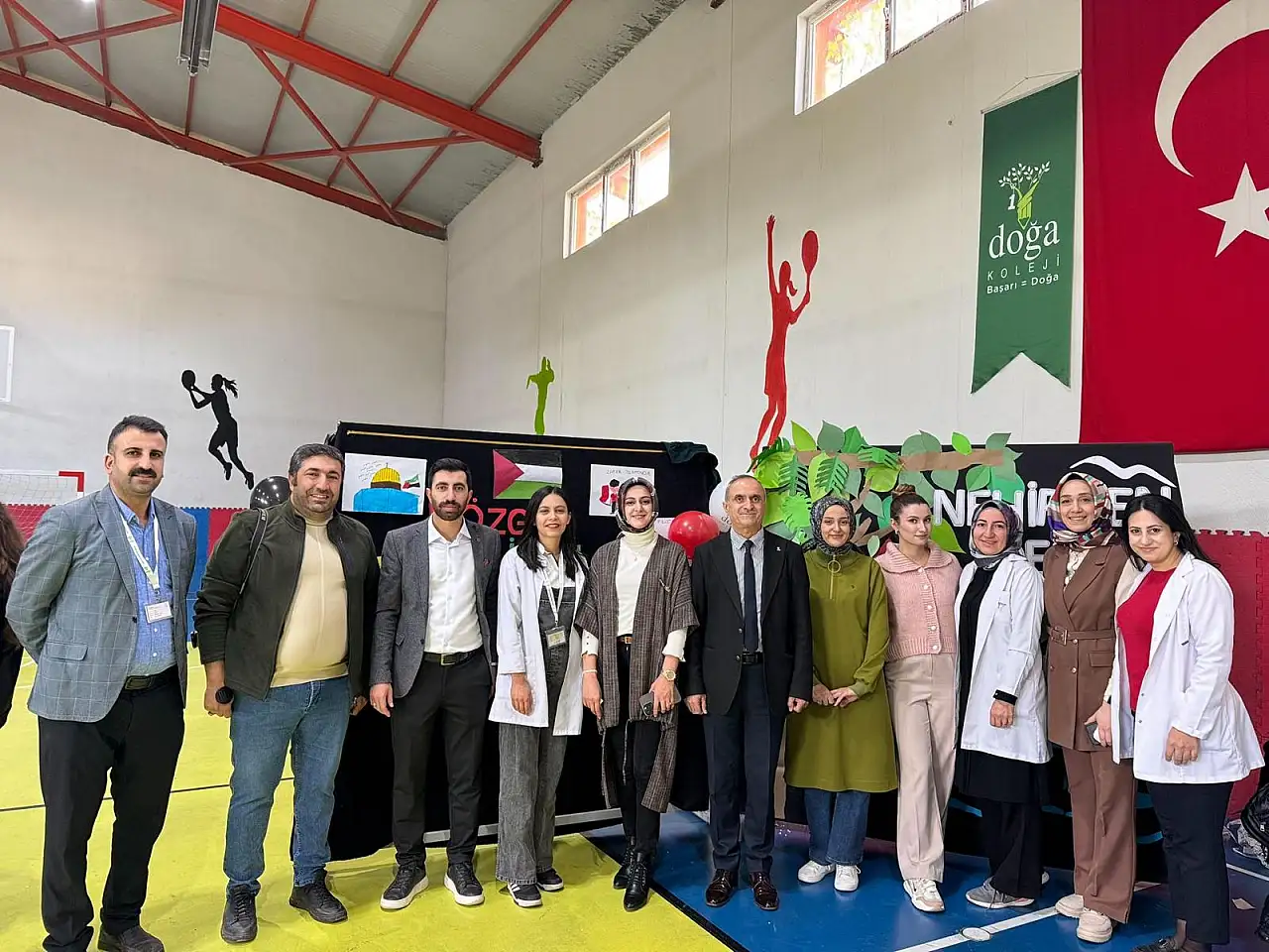 Ağrı Doğa Koleji öğrencilerinden 'Özgür Filistin' için yardım seferberliği