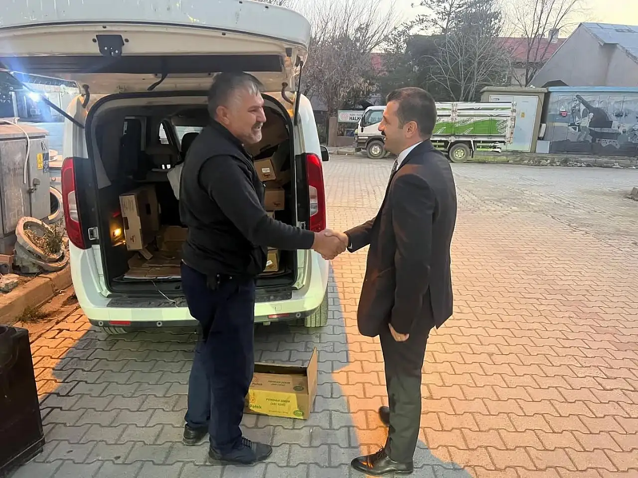 Kaymakam Coşkun esnafın taleplerini dinledi