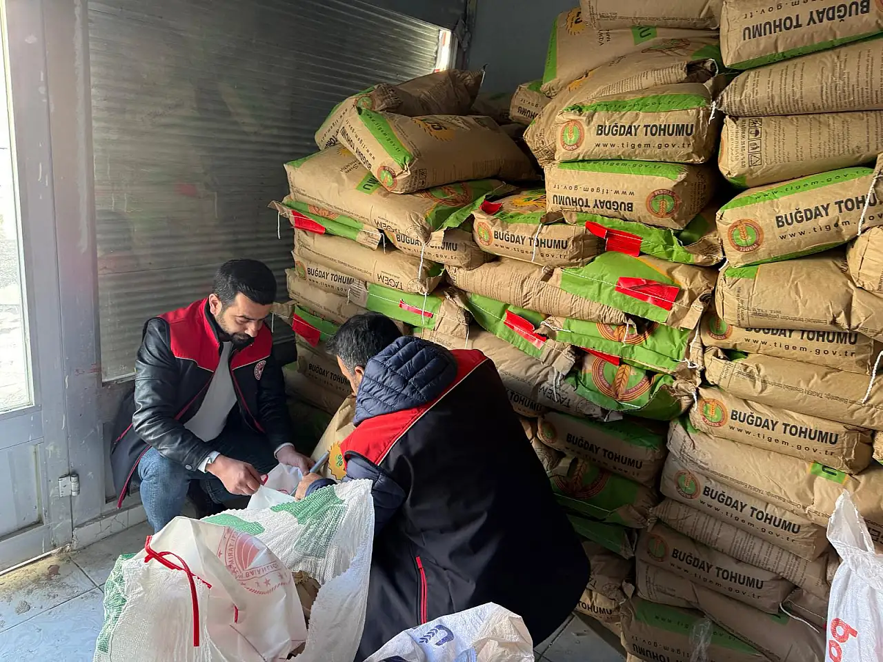 Ağrı Tarım ve Orman İl Müdürlüğü tohum bayilerini mercek altına aldı