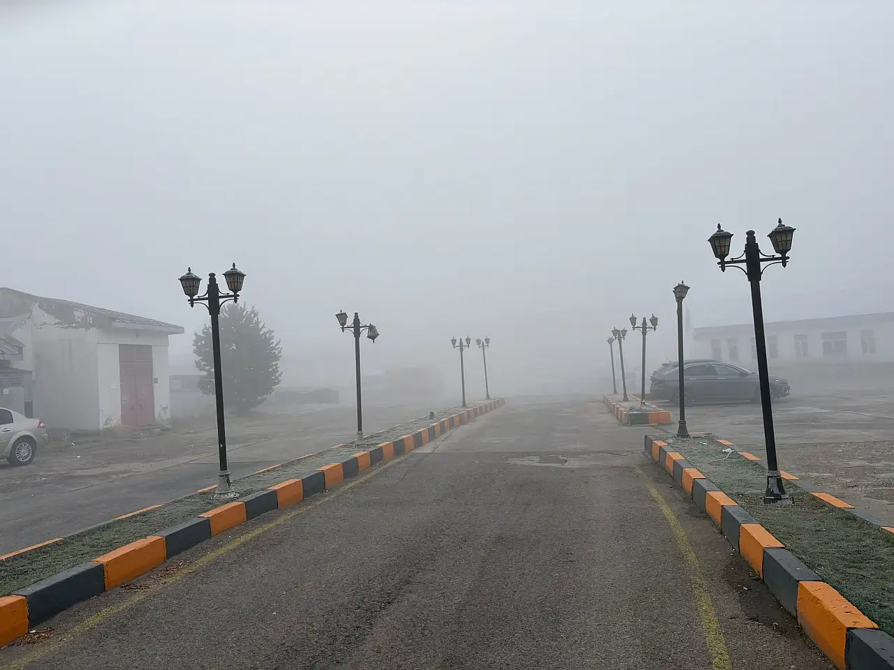 Meteoroloji uyarmıştı, Ağrı'da sabahı sis kapladı