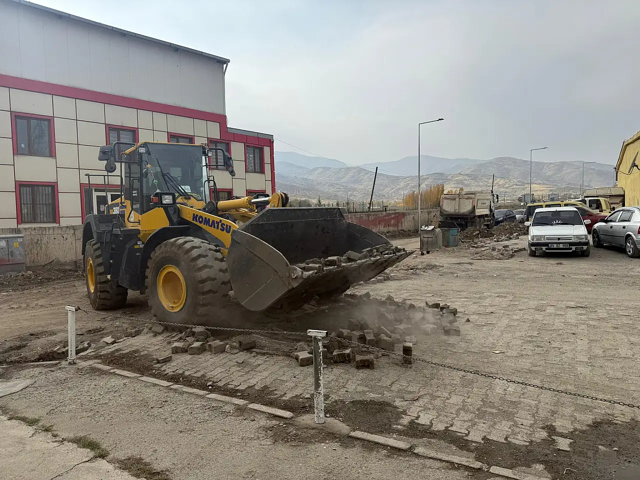 Yeni Sanayi Sitesi'nde Asfalt Hazırlıkları Başladı