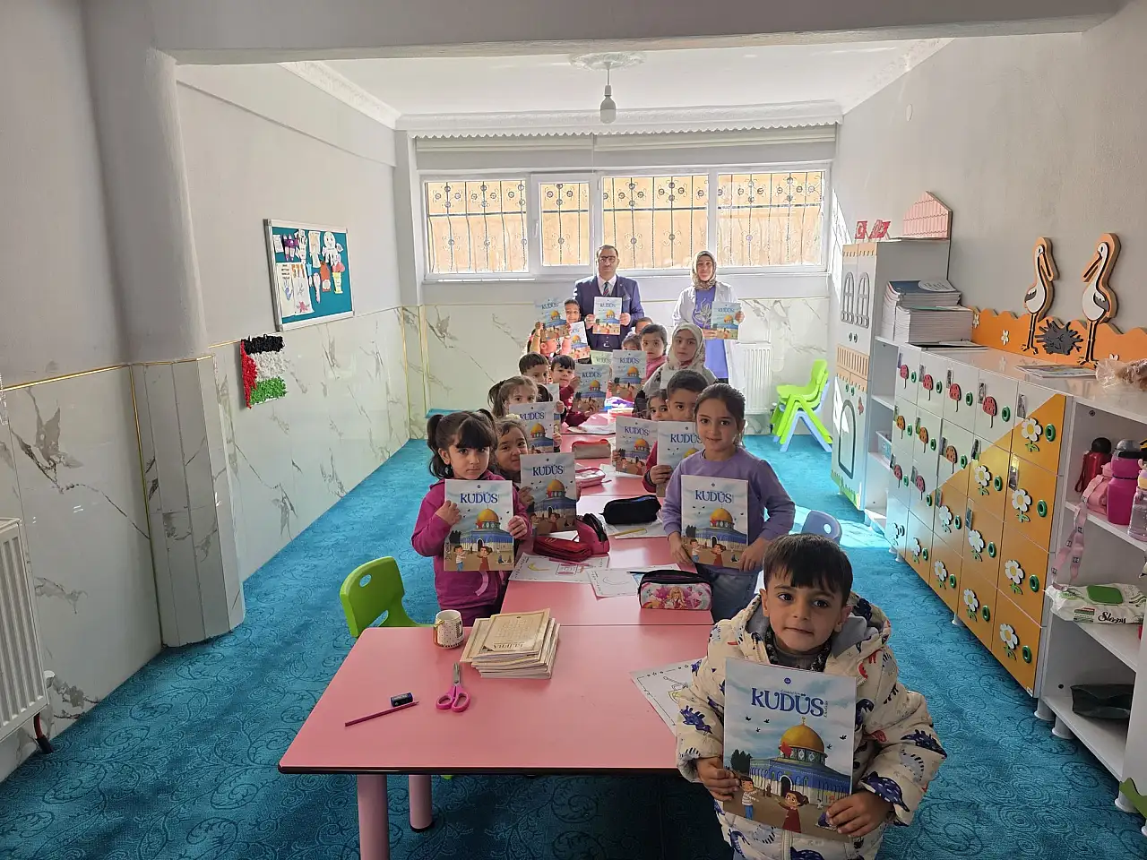 Doğubayazıt Müftülüğü'nden miniklere Kudüs farkındalığı