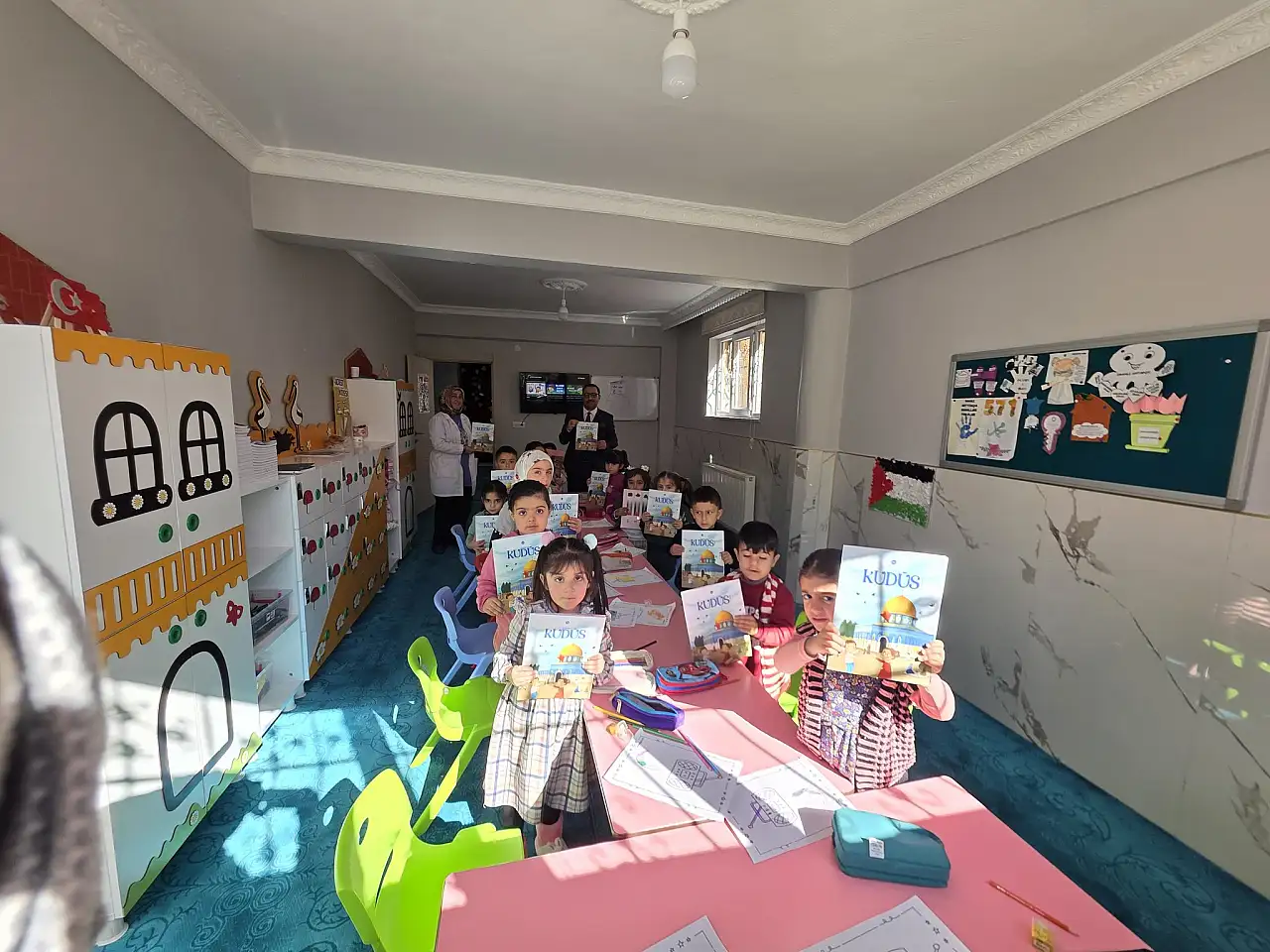 Doğubayazıt Müftülüğü'nden miniklere Kudüs farkındalığı