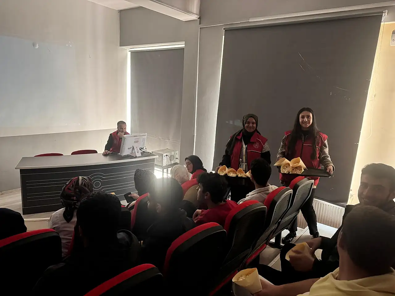 Dünya sinema gününde gençlere özel etkinlik düzenlendi