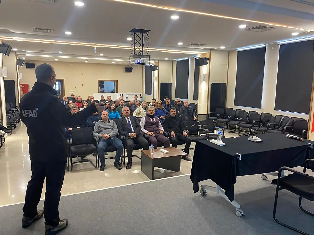 Van İl Kültür ve Turizm Müdürlüğü Personeline Afet ve Yangın Farkındalık Eğitimi