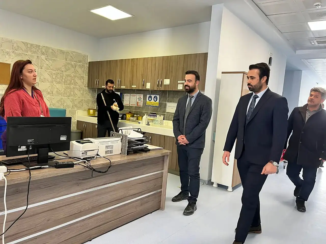 Saray Devlet Hastanesi'nde Sağlık Tesisleri Değerlendirme Ziyareti