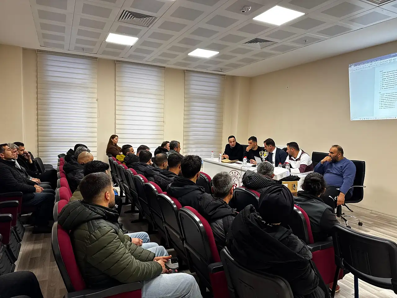 Okul Sporları Yıldızlar Grup Müsabakaları Öncesi Teknik Toplantı Yapıldı