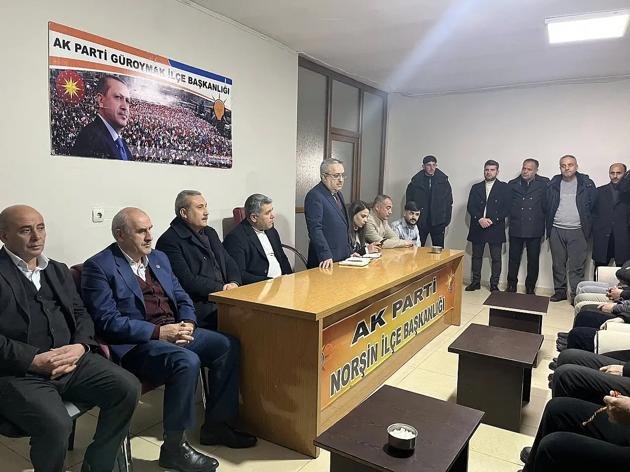 AK Parti Bitlis Güroymak'ta Ocak Ayı İlçe Danışma Meclisi Toplantısı Yapıldı
