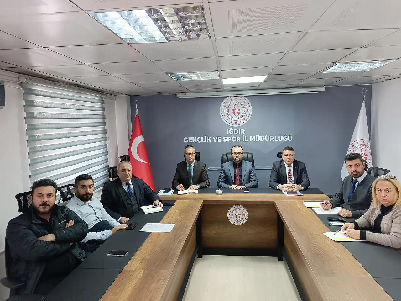 Iğdır Gençlik ve Spor İl Müdürlüğü'nde 2026 Yılının İlk Yurt Hizmetleri Toplantısı Yapıldı