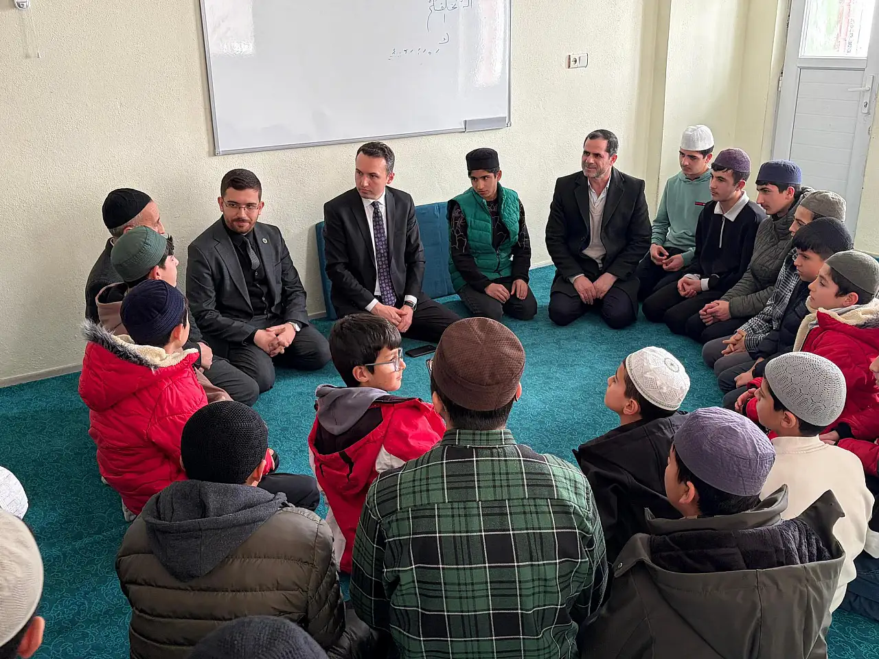 Van Çaldıran Kaymakamı Süleyman Bakan'dan Nur Muhammed Erkek Kur'an Kursu'na Ziyaret