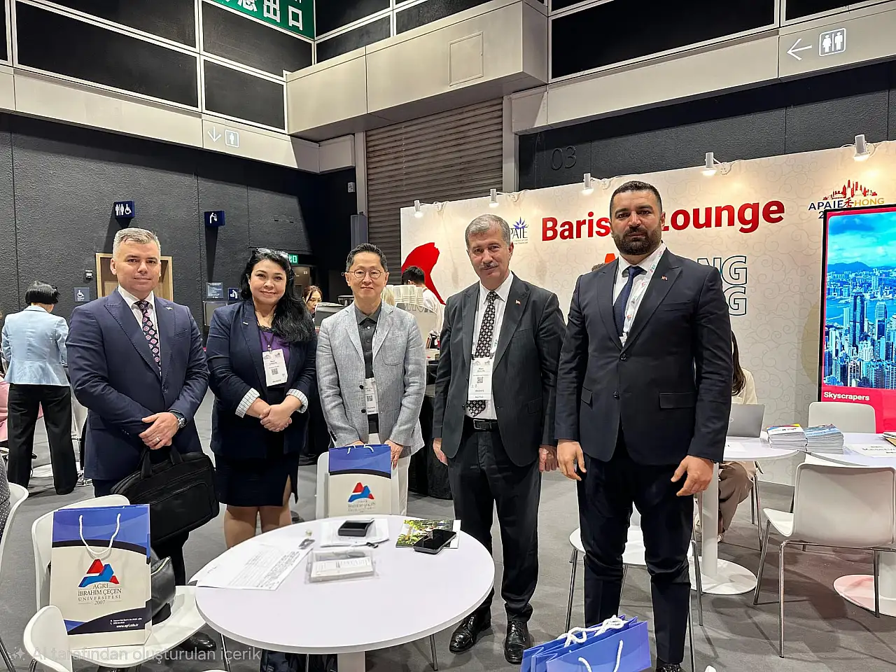 AİÇÜ'den Hong Kong'da uluslararası iş birliği hamlesi