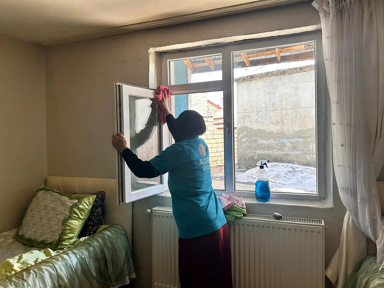 Ağrı'da 'Vefa Projesi' ile 1.058 vatandaşa evde destek