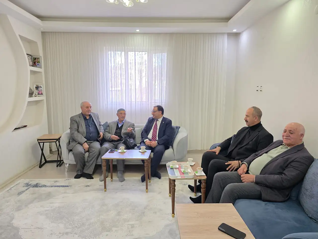 Müftü Demirkaynak'tan Seyithan Kaya'ya ziyaret