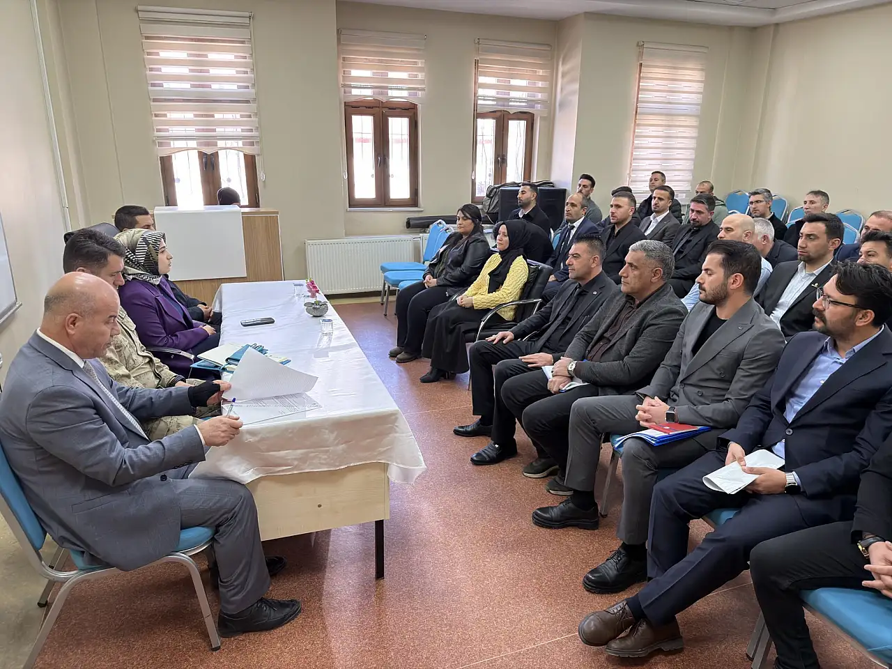 Taşlıçay'da okullarda güvenlik için yeni adımlar görüşüldü