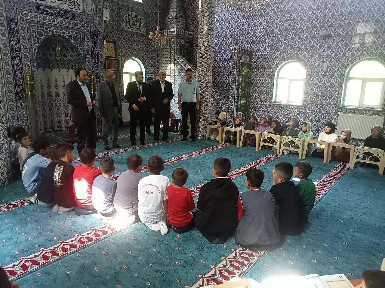 Ağrı'da İlçe Müftüleri Temmuz ayı toplantısında bir araya geldi