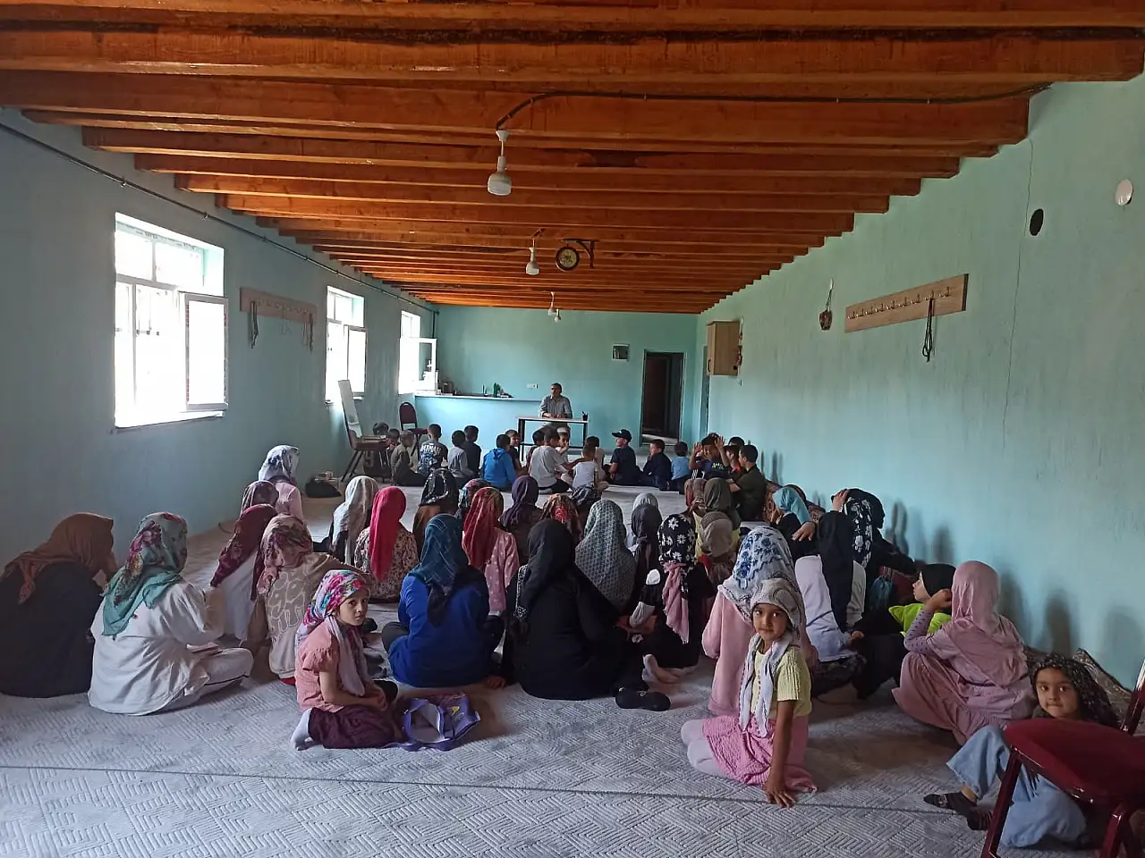 Ağrı'da yaz Kur'an kursu öğrencilerine çevre ahlakı ve akran nezaketi semineri verildi