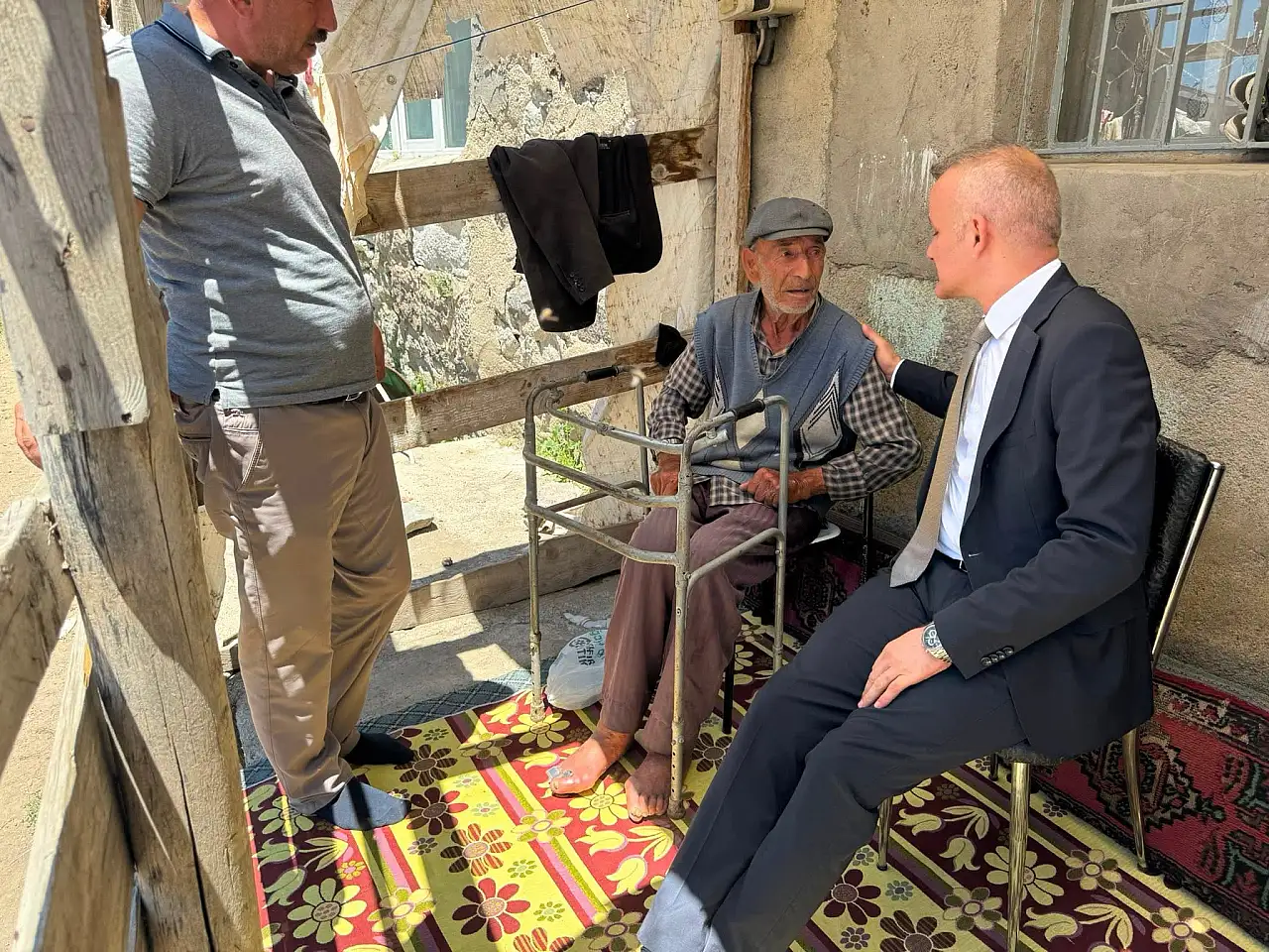 Kaymakam Minuz Ceylanlı Köyü'nde incelemelerde bulundu