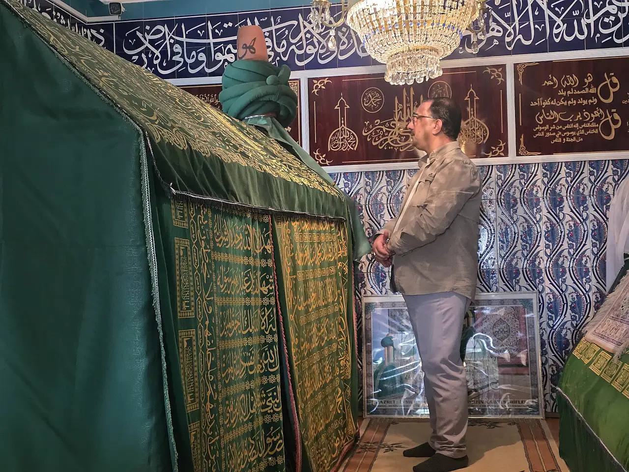 Halife Yusuf Türbesi ve Şeyh Muhammed Nuri Camii'nde inceleme