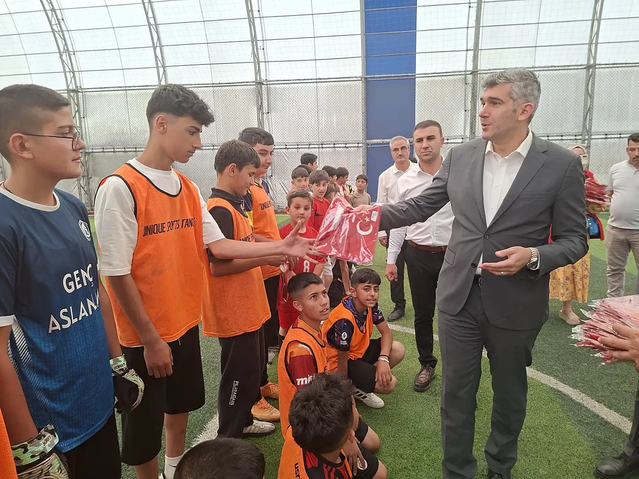 Diyadin'de Yaz Kur'an Kursları Futbol Turnuvası sona erdi