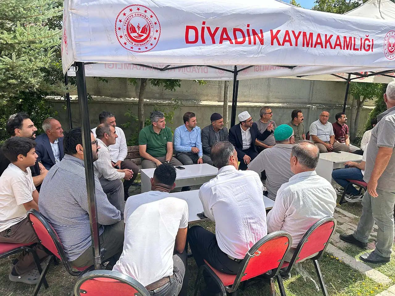 Kaymakam Korkusuz Cuma Buluşmaları'nda vatandaşları dinledi