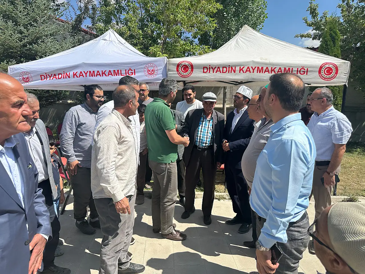 Kaymakam Korkusuz Cuma Buluşmaları'nda vatandaşları dinledi