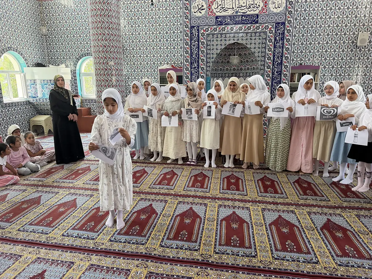 Taşlıçay'da Kur'an Kursu öğrencileri mezuniyet sevinci yaşadı