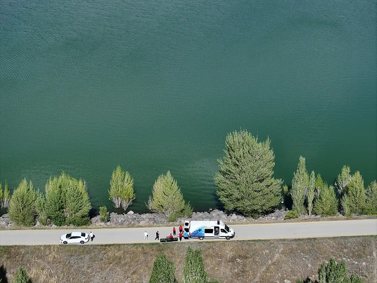 Erzurum'da serinlemek için gölete giren 28 yaşındaki genç boğuldu