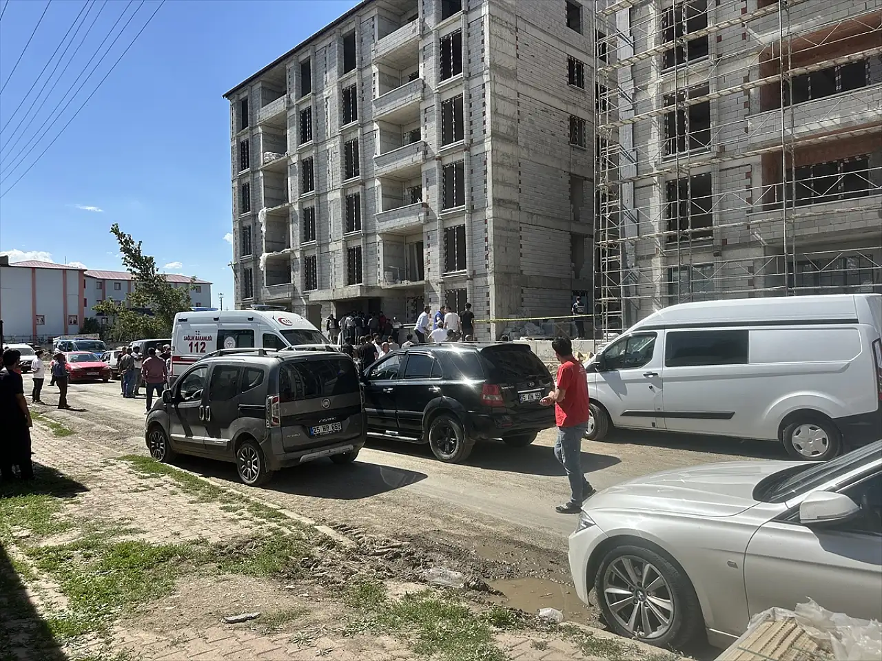 Erzurum'da inşaatta acı olay: 31 yaşındaki işçi yaşamını yitirdi