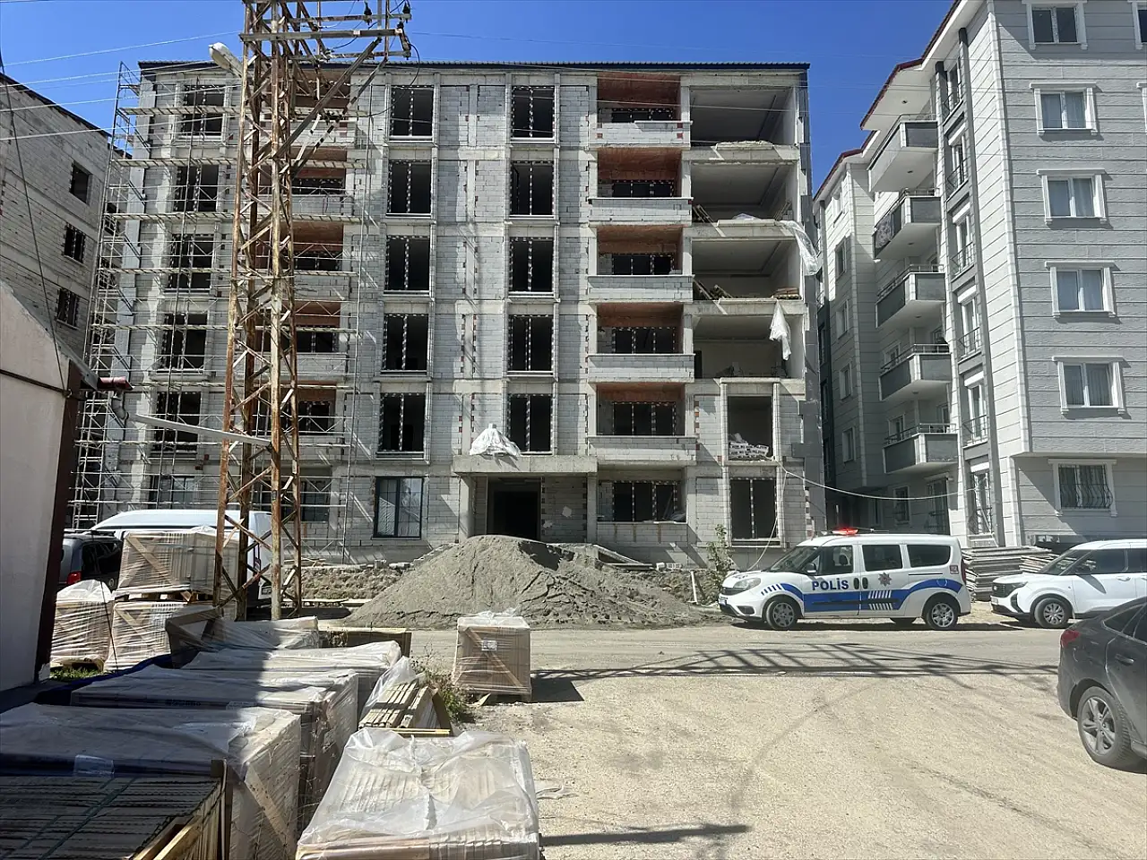 Erzurum'da inşaatta acı olay: 31 yaşındaki işçi yaşamını yitirdi