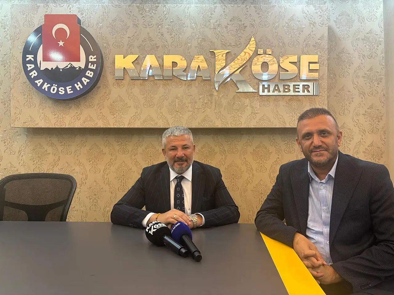 Hayırsever iş insanı Azad Medeni Kahraman'dan Karaköse Haber'e ziyaret