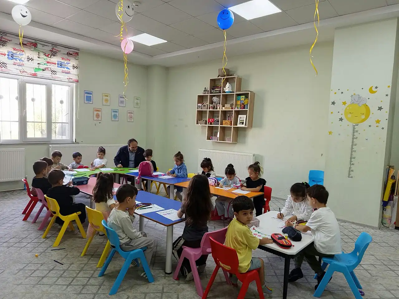 Müftü İlhan Kur'an kurslarında öğrencilerle buluştu