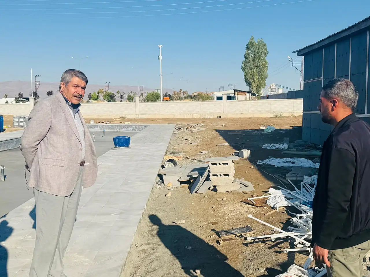 Patnos'ta Aquapark projesi hızla yükseliyor