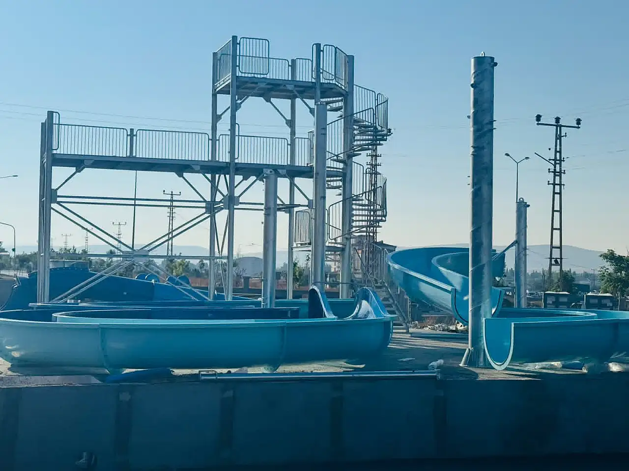 Patnos'ta Aquapark projesi hızla yükseliyor