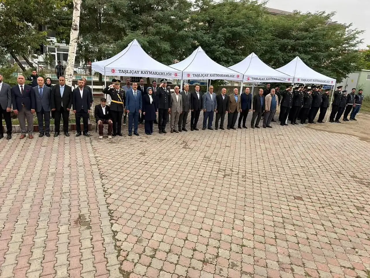 Taşlıçay'da Gaziler Günü'nde anlamlı tören