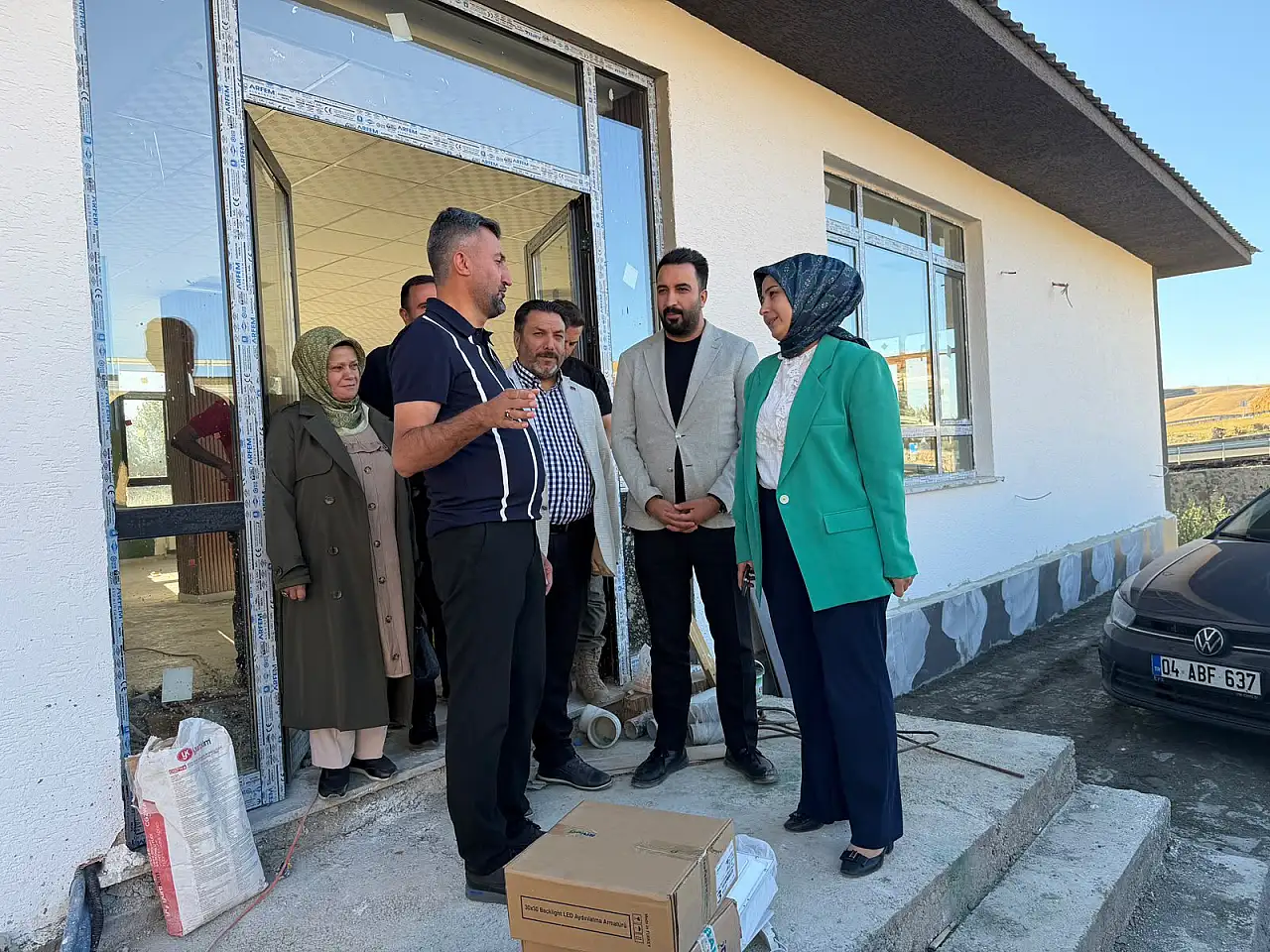 Taşlıçay'a değer katacak balık üretim tesisi şekillenmeye başladı