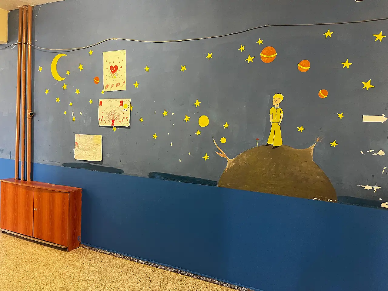 Doğubayazıt'ta köy okulları yükümlüler tarafından yenilendi