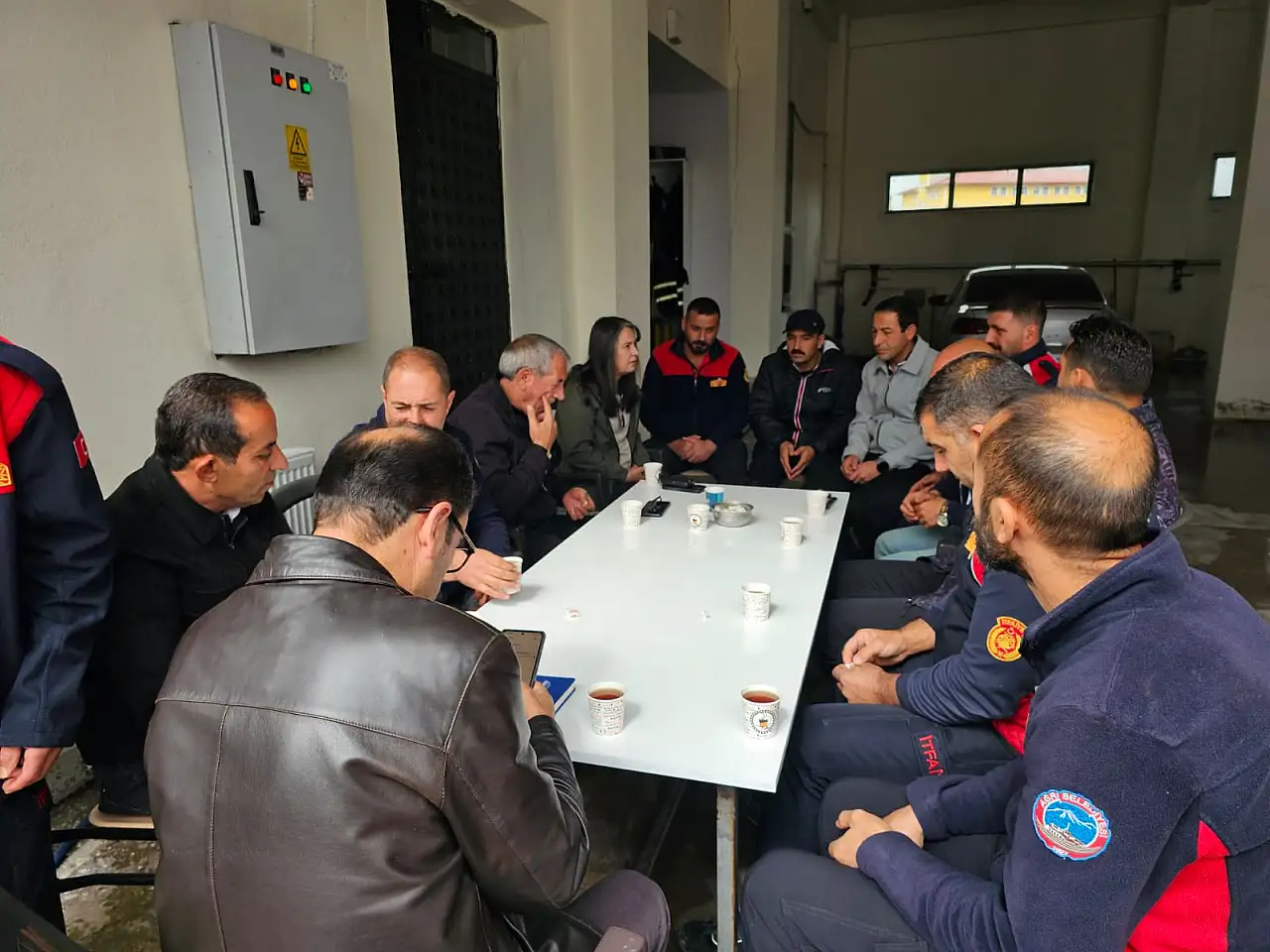 Ağrı Sebze ve Meyve Hali'nde korkutan yangın