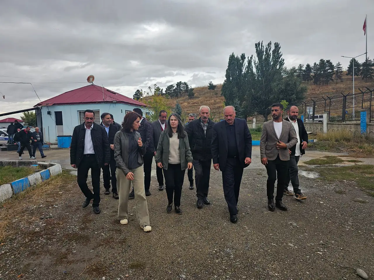 Ağrı Sebze ve Meyve Hali'nde korkutan yangın