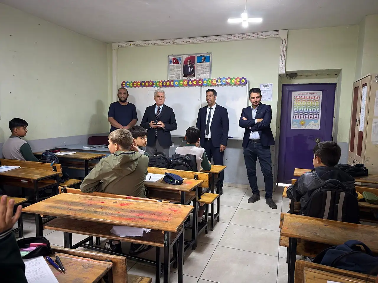 Doğubayazıt'ta ilk ders ziliyle denetim başladı