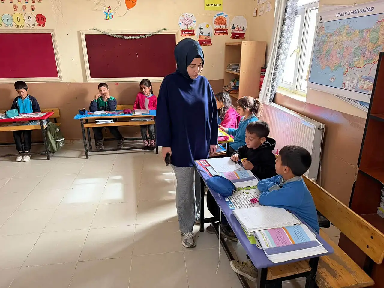 Kaymakam Kılıç köy okulunda öğrencilerle buluştu