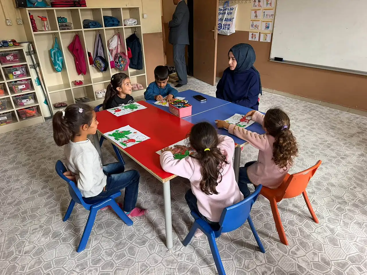 Kaymakam Kılıç köy okulunda öğrencilerle buluştu