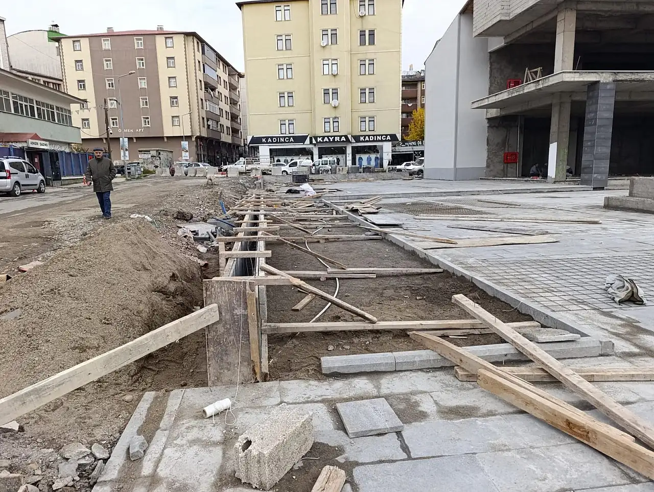 Ağrı Kent Meydanı Projesi çalışmaları devam ediyor