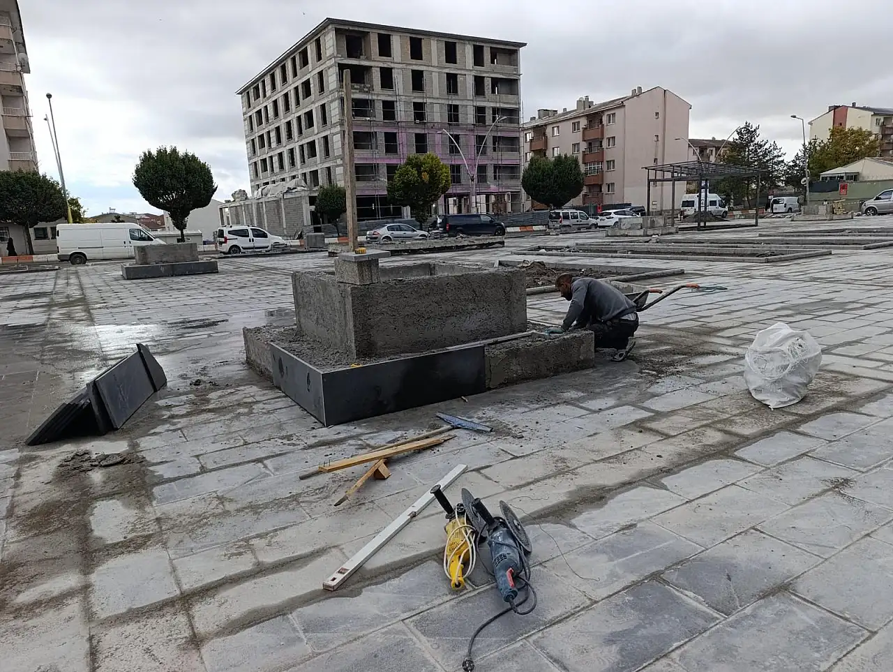 Ağrı Kent Meydanı Projesi çalışmaları devam ediyor