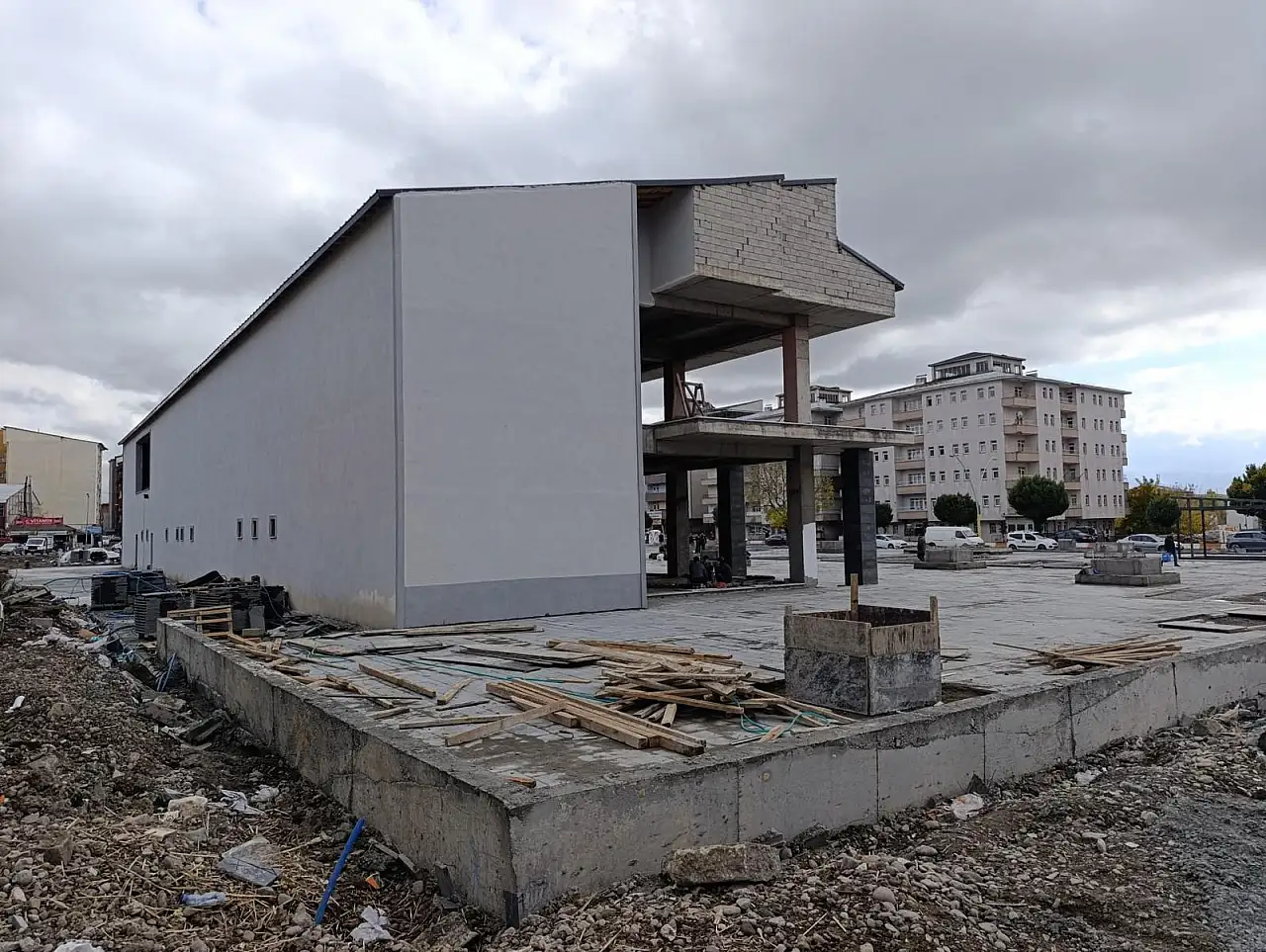 Ağrı Kent Meydanı Projesi çalışmaları devam ediyor