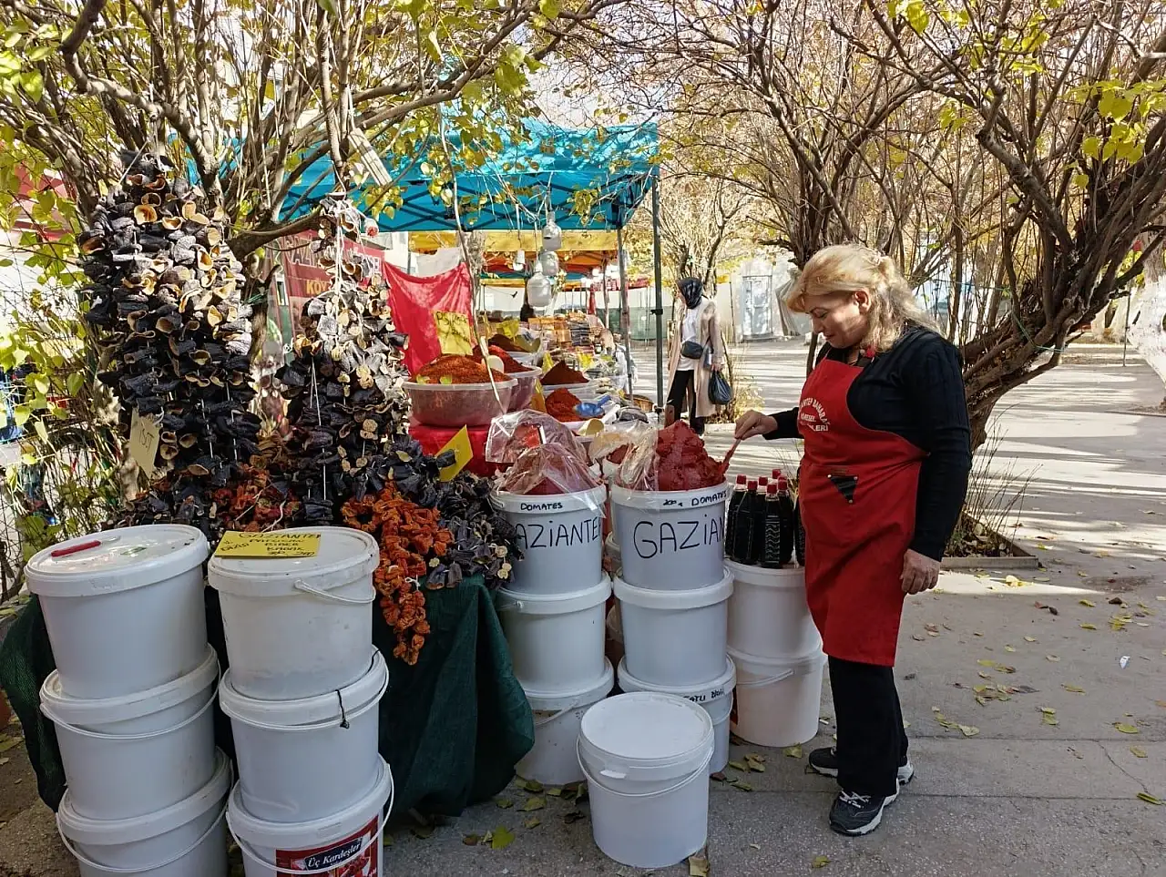 Türkiye'nin lezzetleri Ağrılı vatandaşlardan yoğun ilgi gördü