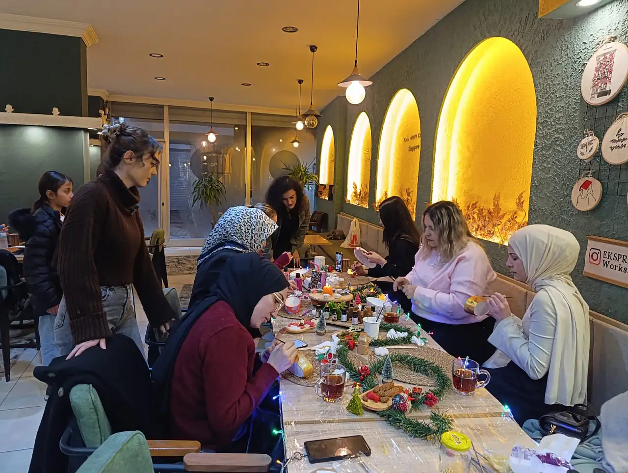 Workshop etkinlikleri Doğubayazıt'ta ilgi görüyor