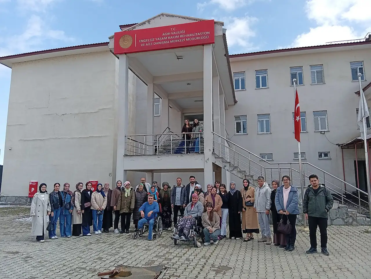 Engelsiz Yaşam Merkezi'nde sinema etkinliği düzenlendi