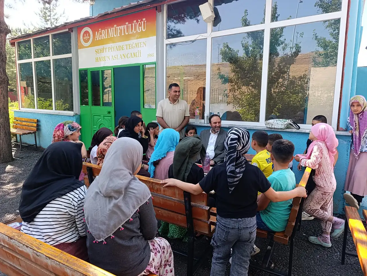 Ağrı İl Müftüsü İlhan'dan yaz Kur'an kurslarına ziyaret