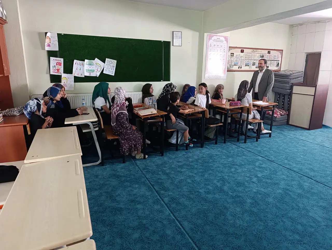 Ağrı İl Müftüsü İlhan'dan yaz Kur'an kurslarına ziyaret