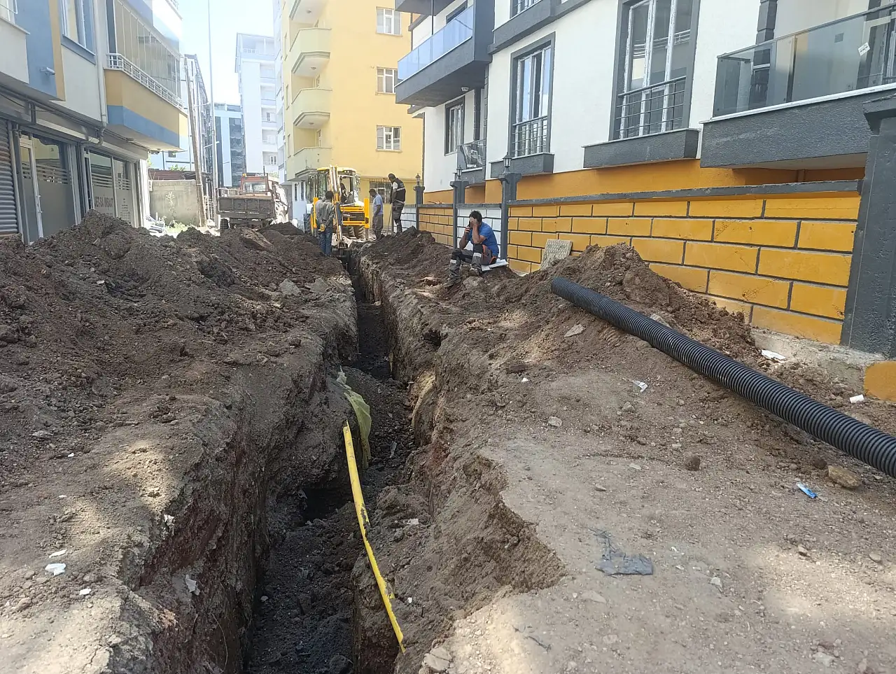 Doğubayazıt'ta önce altyapı sonra asfalt